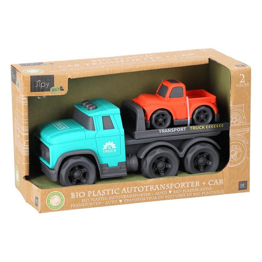 Sombo  Transporteur  avec voiture Jipy en plastique bio 