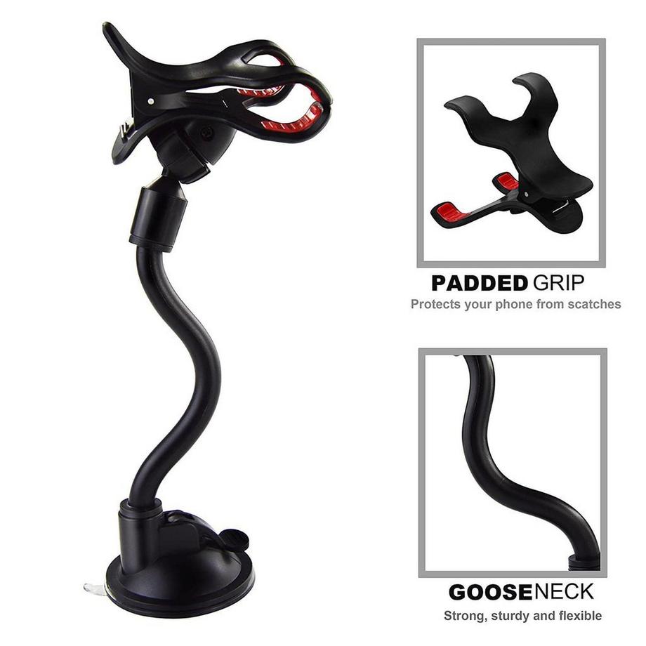 eStore  Portacellulare da auto con ventosa 