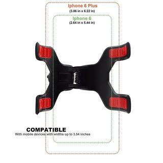 eStore  Portacellulare da auto con ventosa 