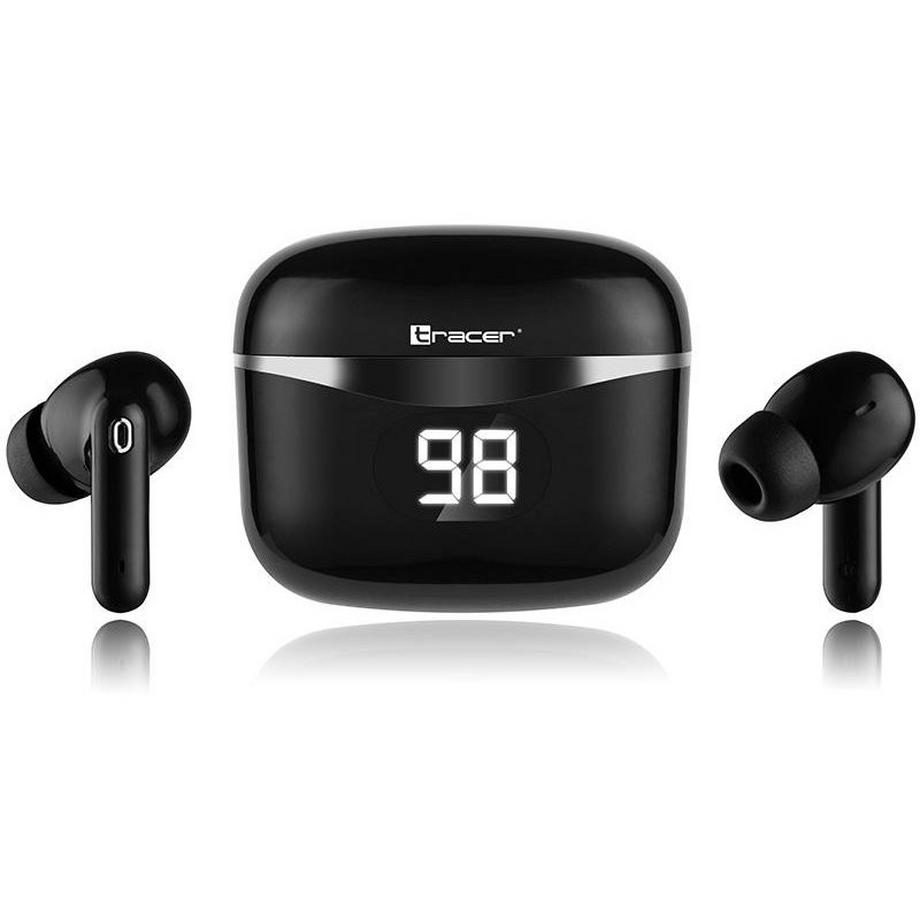 Northio  Écouteurs sans fil avec boîtier de charge - Noir 