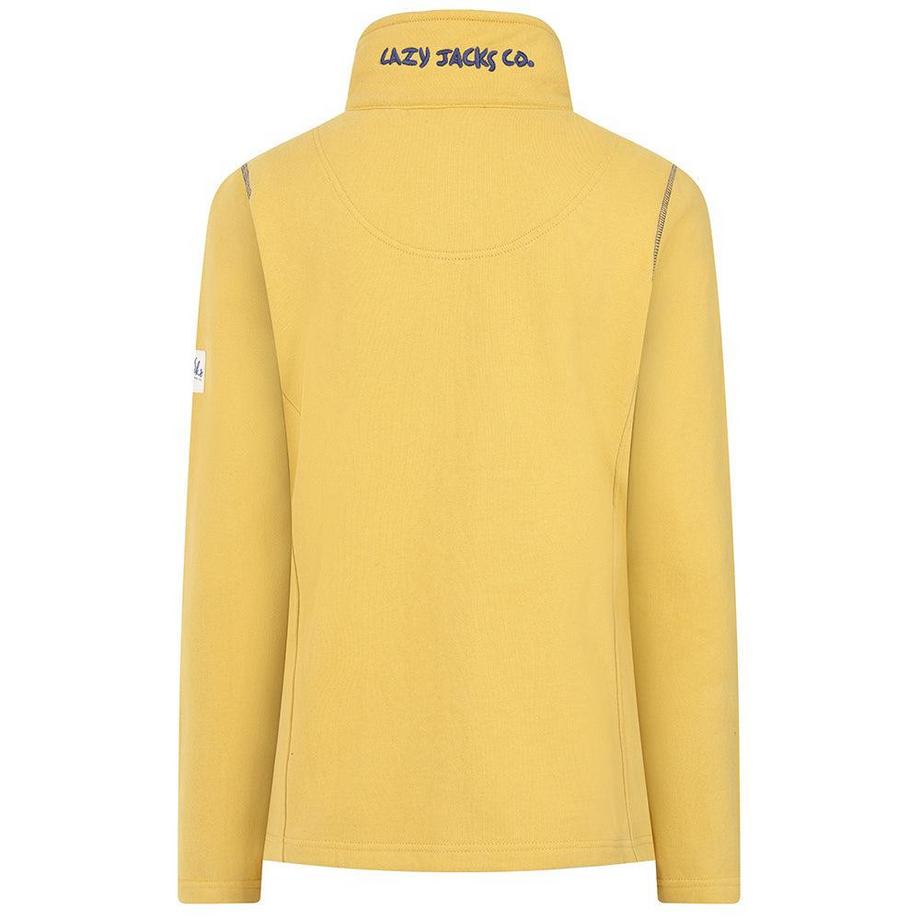 Lazy Jacks Sweatshirt mit durchgehendem Reissverschluss  