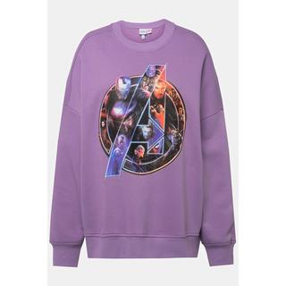 Studio Untold  Sweat-shirt Marvel oversize à col rond et manches longues 