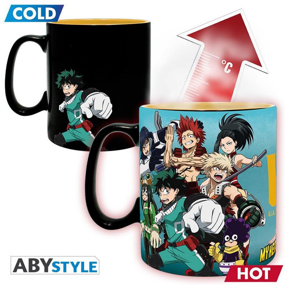 Abystyle  Mug - Thermo-réactif - My Hero Academia - Alliés 
