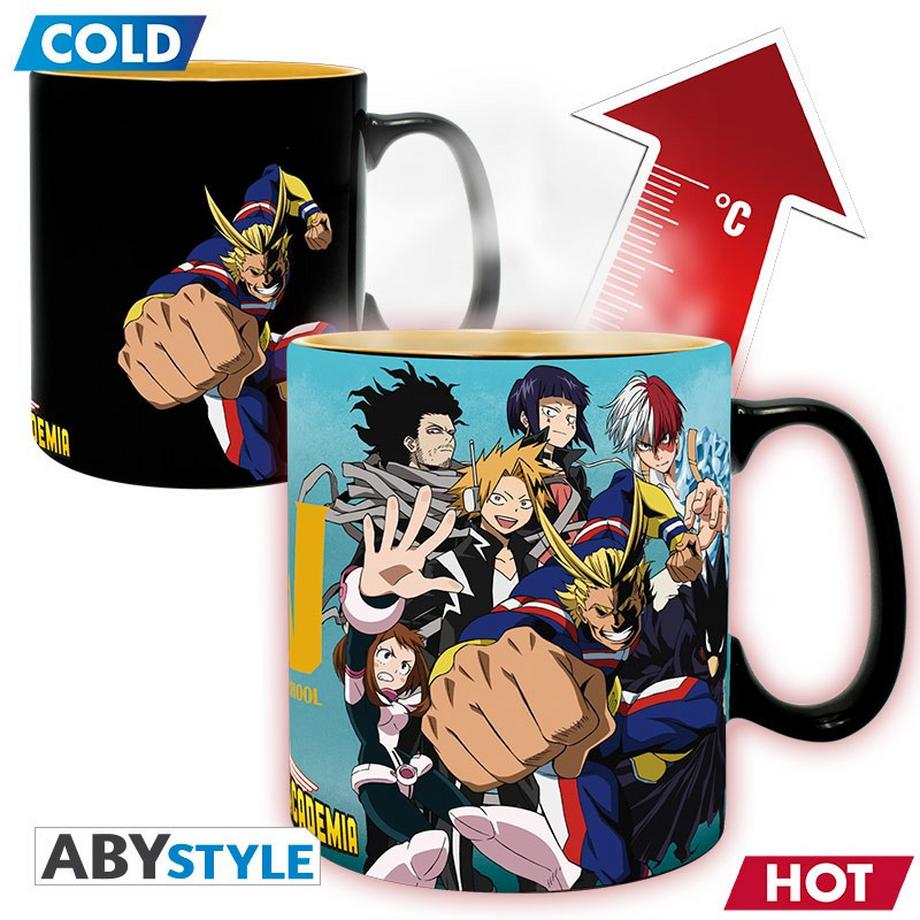 Abystyle  Mug - Thermo-réactif - My Hero Academia - Alliés 