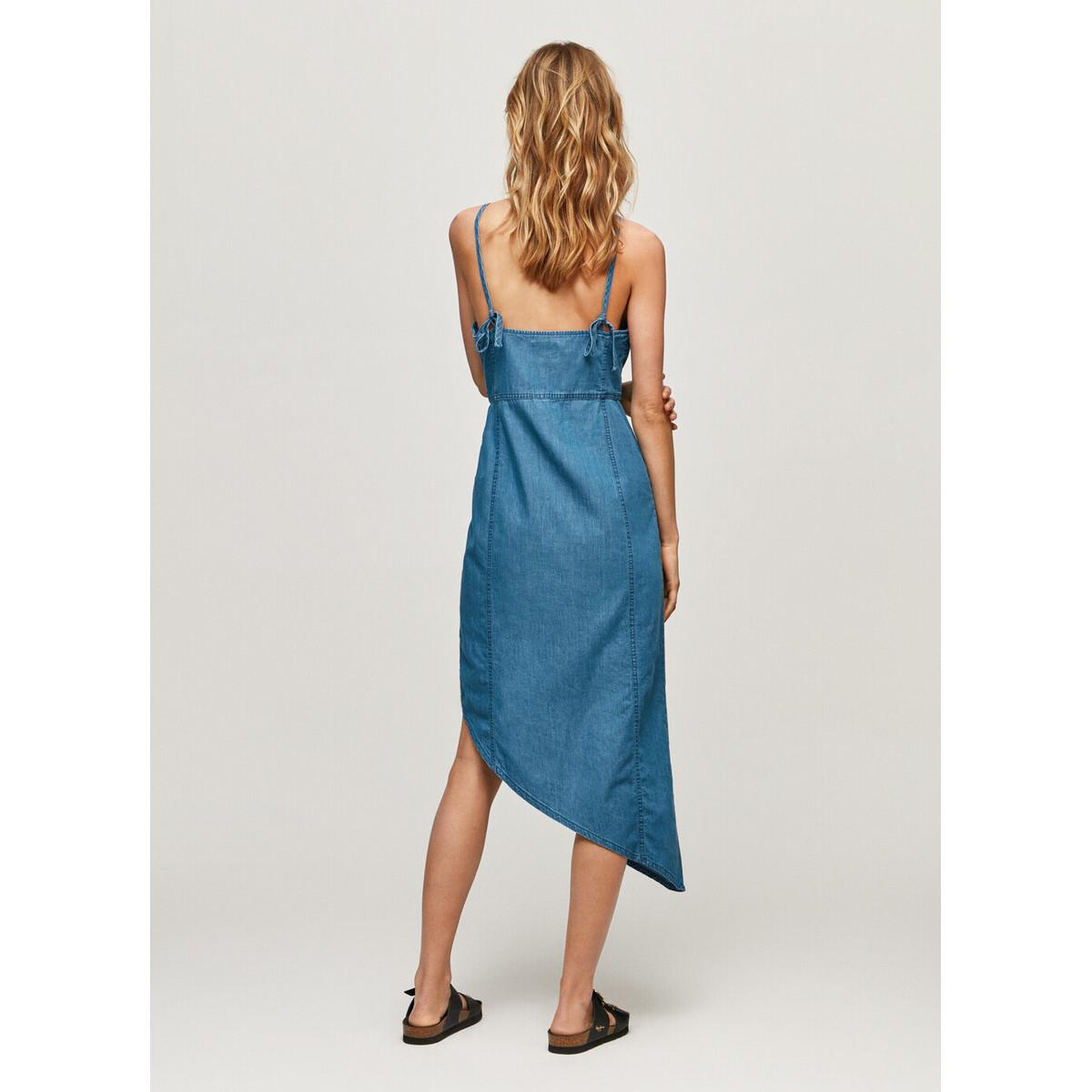 Pepe Jeans London Dani Jeans Midi Kleid  