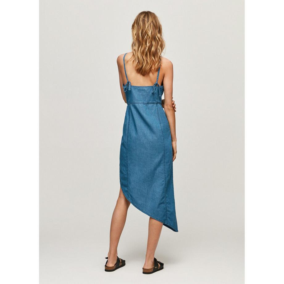 Pepe Jeans London Dani Jeans Midi Kleid  