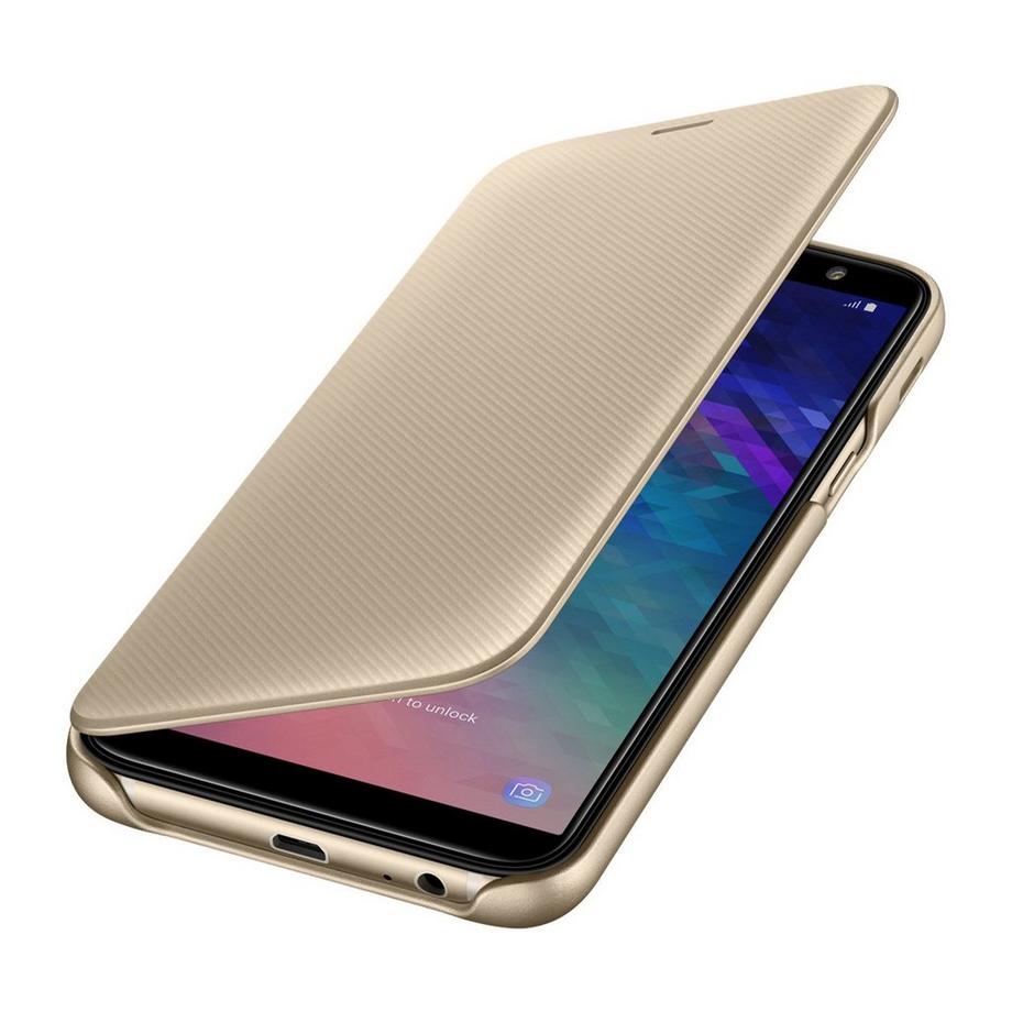 SAMSUNG Wallet Wallet Cover Samsung Galaxy A6 Plus 