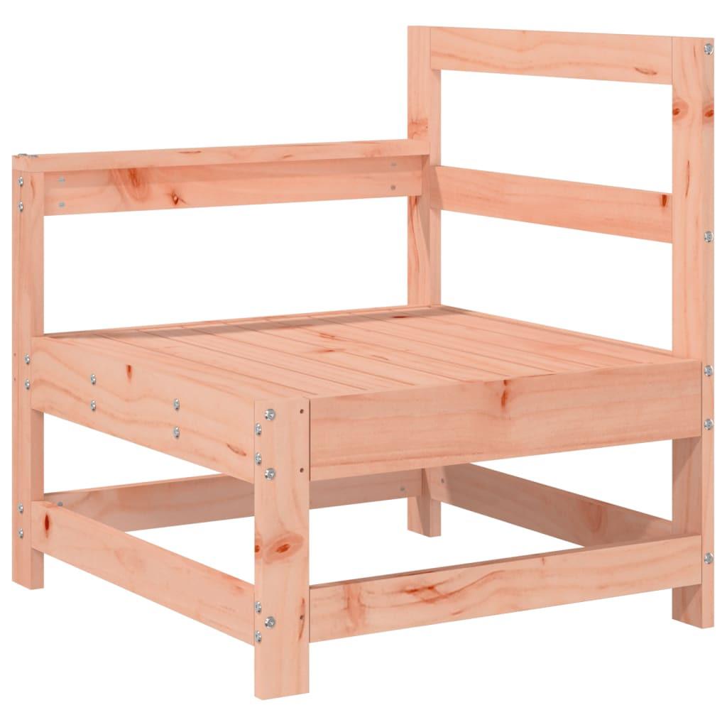 VidaXL Canapé d'angle de jardin bois  