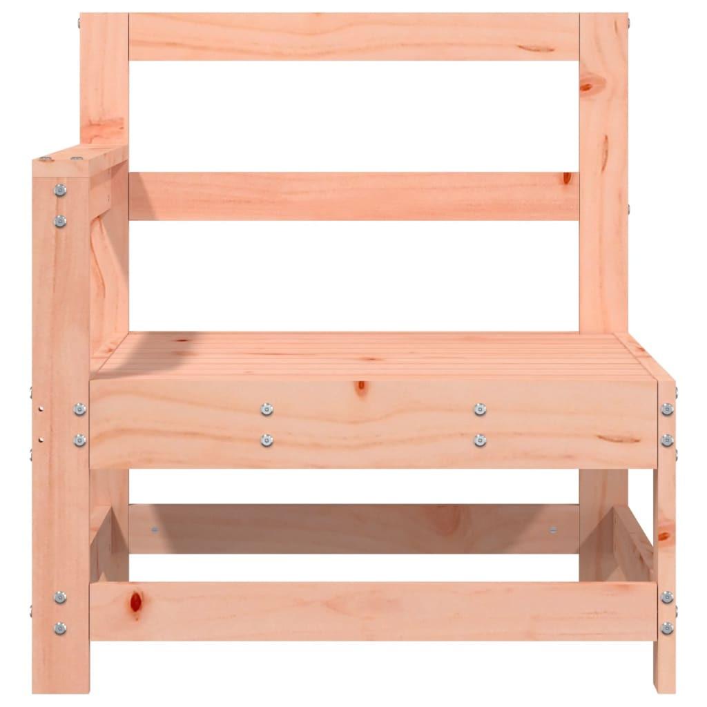 VidaXL Canapé d'angle de jardin bois  