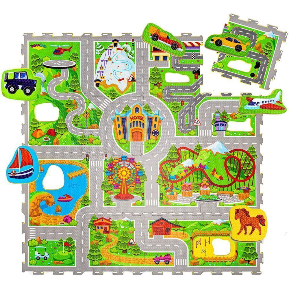 Image of Puzzlematte, Urlaub, 1.2 m x 1.2 m Puzzlematte, Urlaub, 1.2 m x 1.2 m