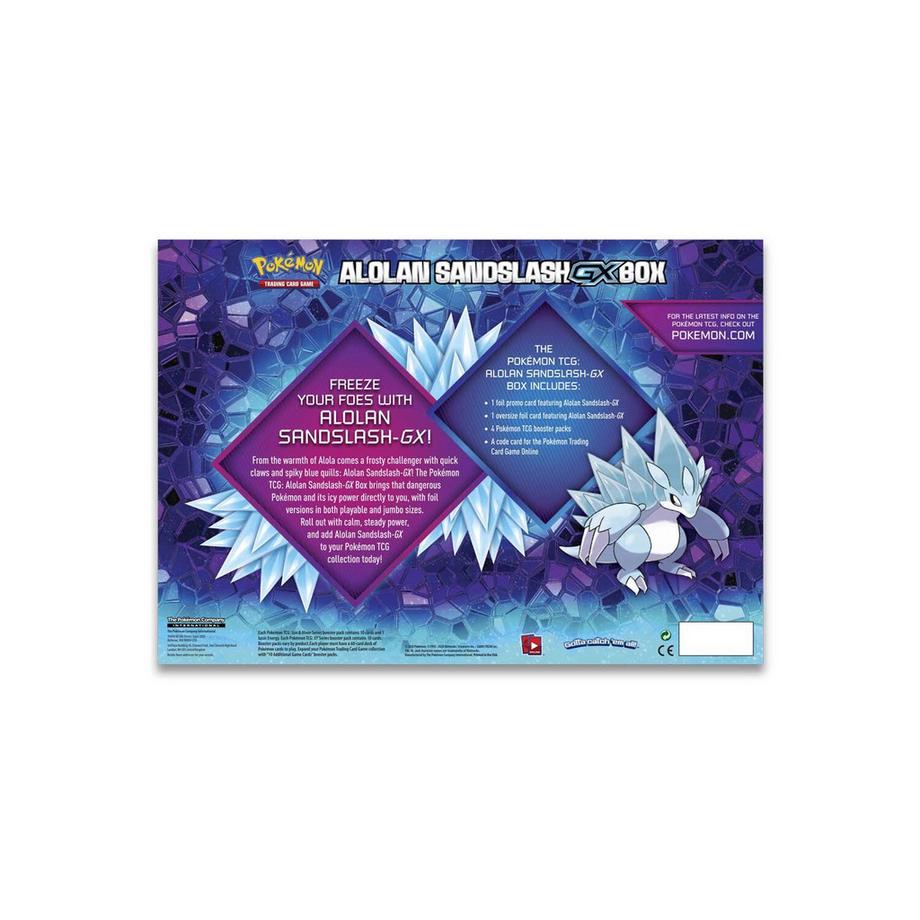 Pokémon  Alolan Sandslash GX Collection Box 