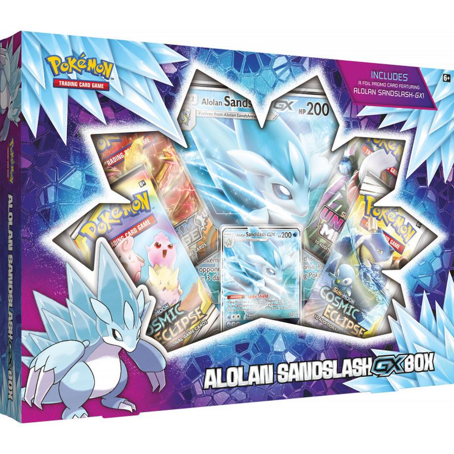 Pokemon  Alolan Sandslash GX Collection Box 