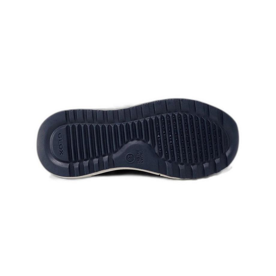 GEOX Alben Baskets en cuir pour grands enfants  