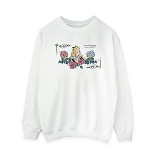 Disney  Sweat ALICE IN WONDERLAND WHAT KIND OF GARDEN 