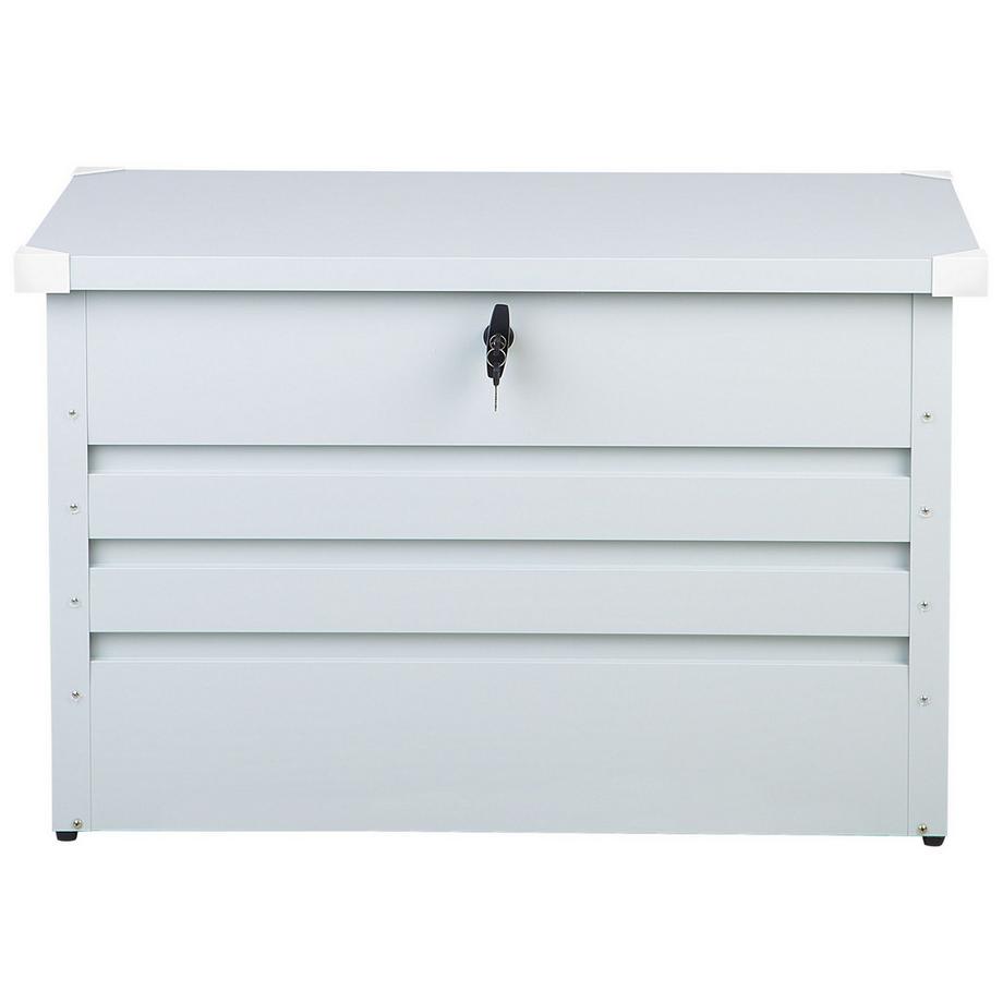 Beliani Aufbewahrungsbox aus Stahl  CEBROSA  