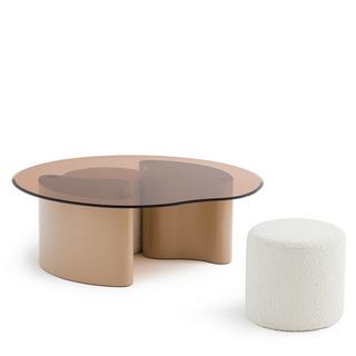 La Redoute Intérieurs Ensemble table basse et 2 poufs  