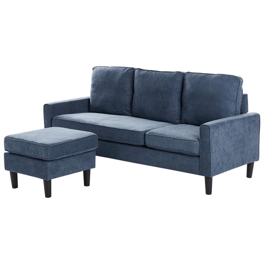Beliani 3 Sitzer Sofa aus Stoff  AVESTA  