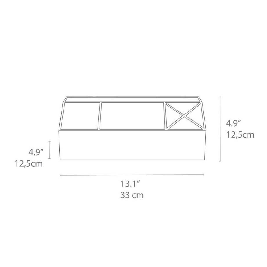 Bigso Box of Sweden ELISA Schreibtisch Organizer   Linnen Canvas  
