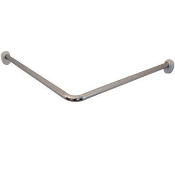 Rail d'angle de douche aluminium