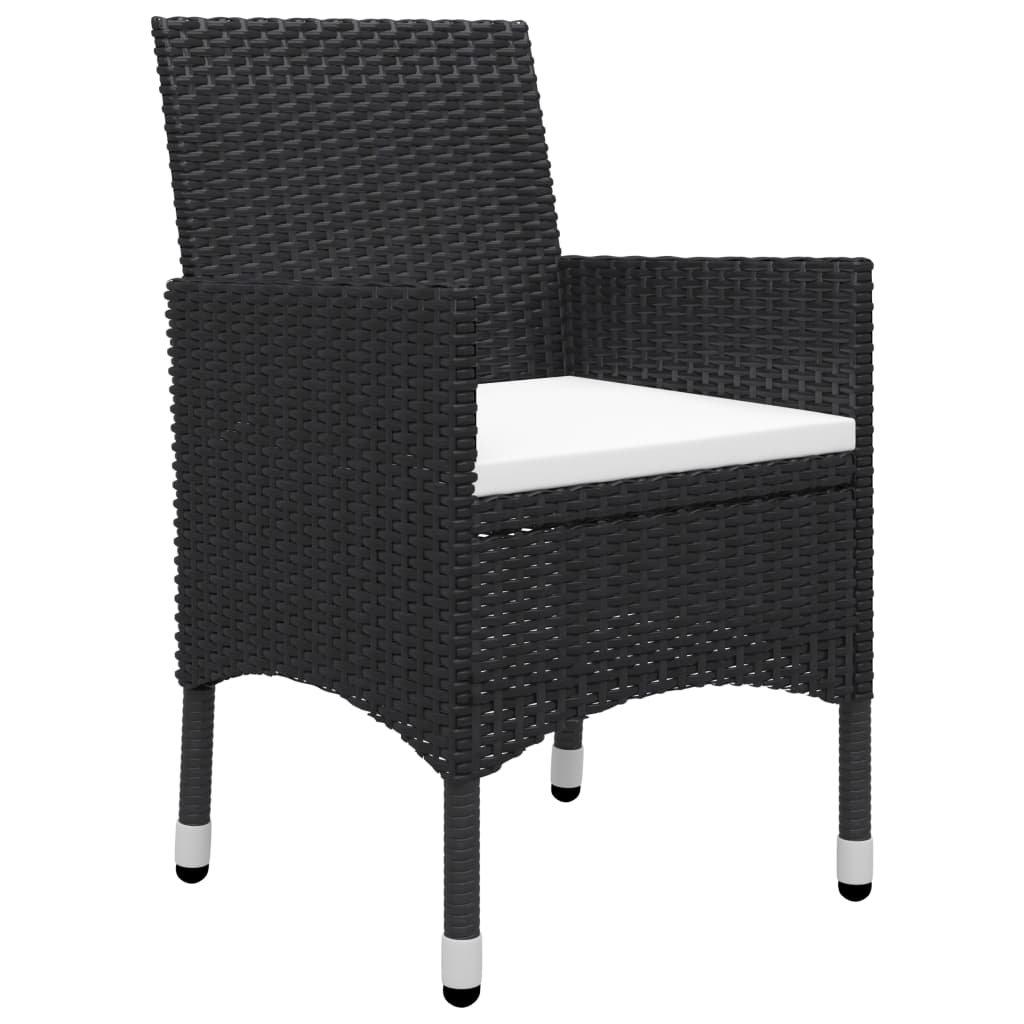 VidaXL Bistroset poly-rattan  