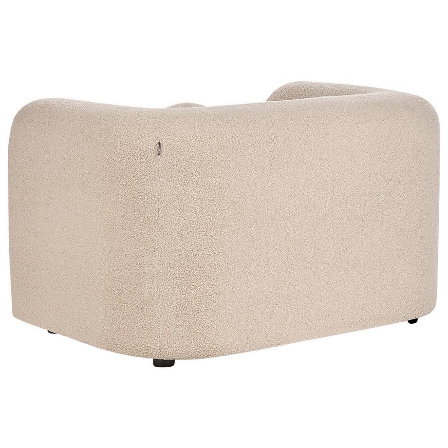Beliani Sessel aus Bouclé Minimalistisch LEIREN  
