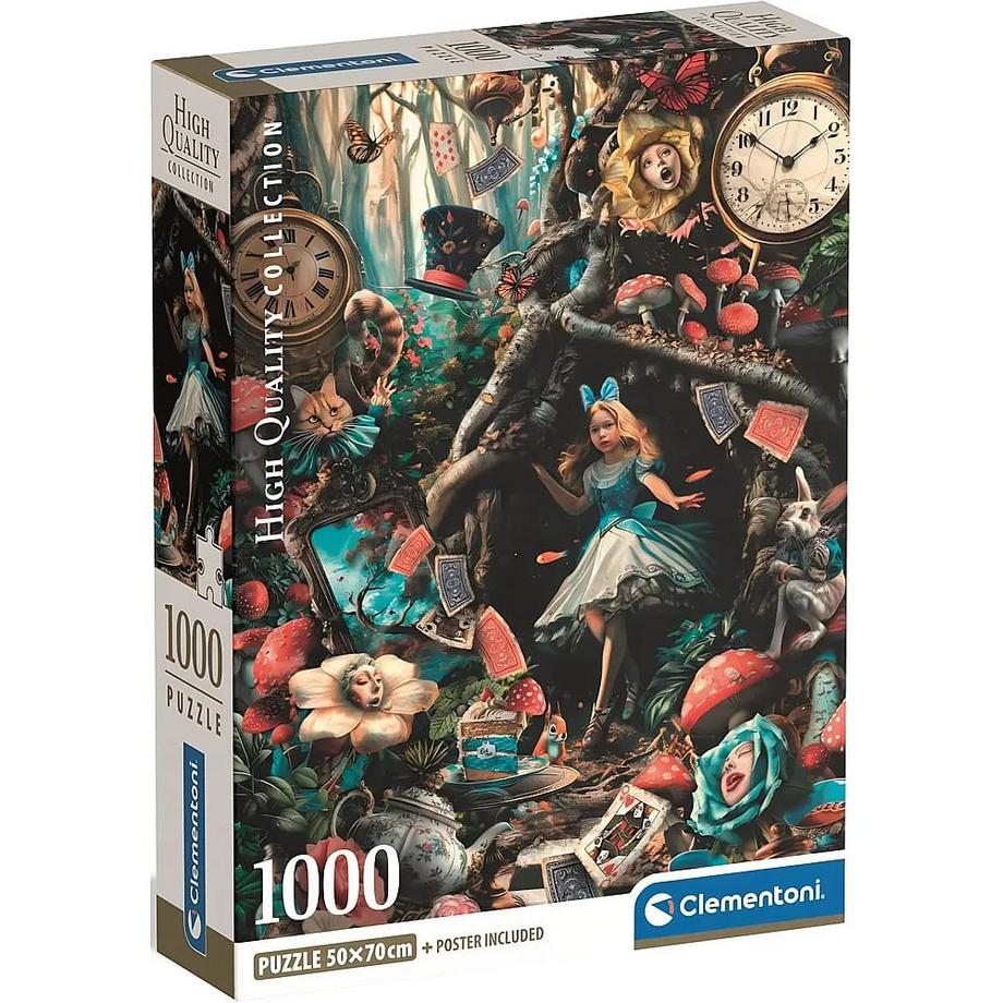 Puzzle Ein weiterer Tag im Wunderland (1000Teile)