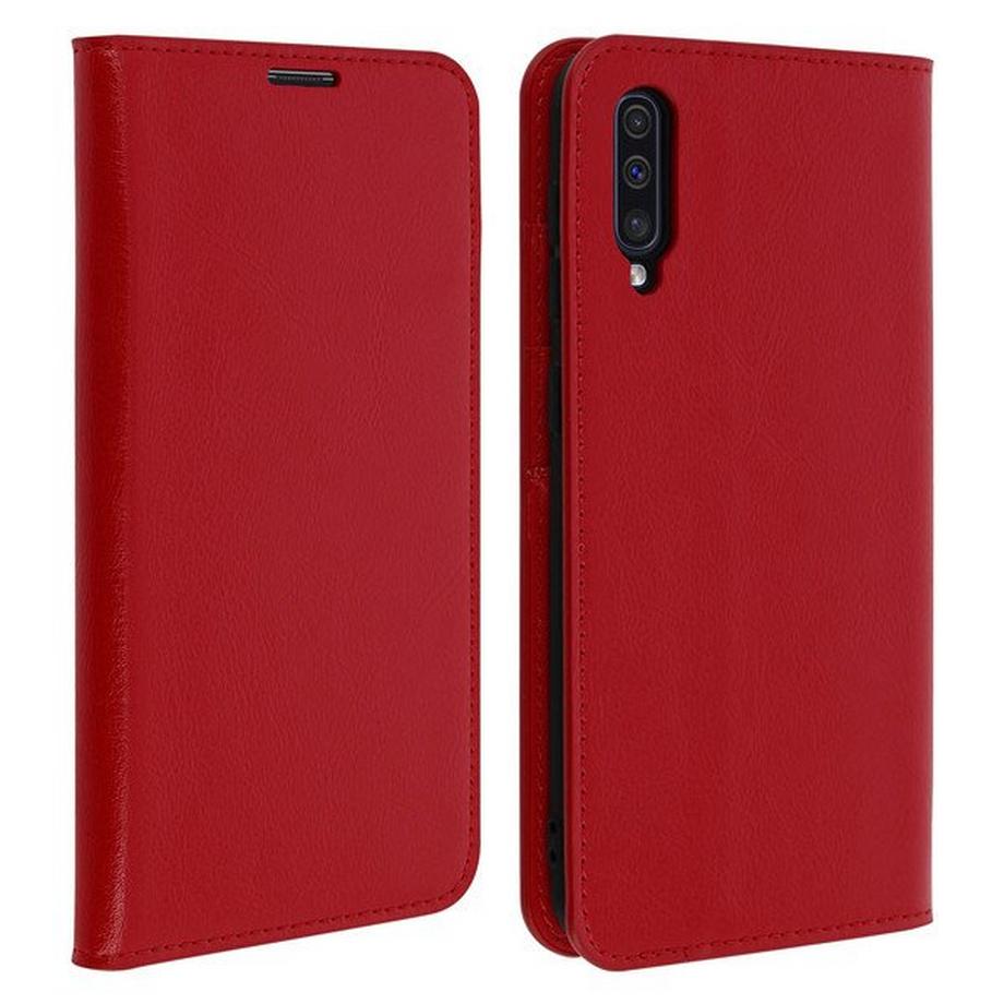 Avizar  Cover Echtleder Samsung Galaxy A50 Rot 