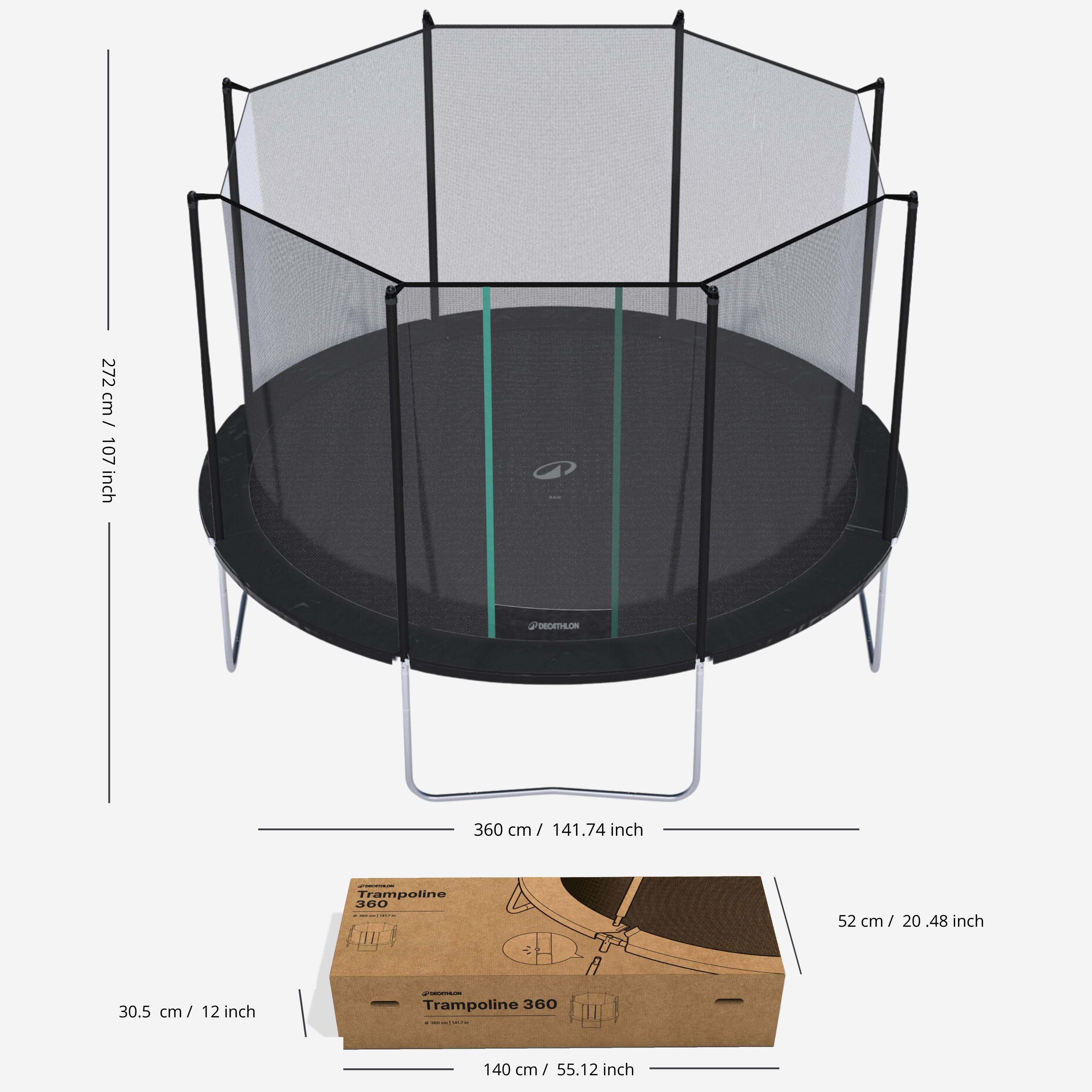 DOMYOS  Trampolin - TRAMPOLINE 360 