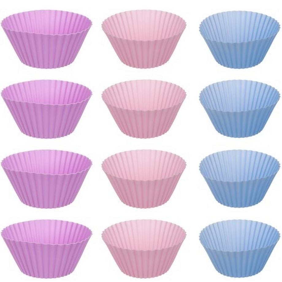 Ruhhy  Backblech + 12 Silikonformen 