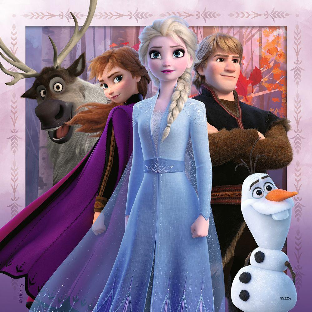 Ravensburger  Ravensburger puzzel Disney Frozen 2 - 3x 49 stukjes - kinderpuzzel 