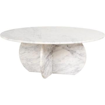 Table basse Holmes Marbre rond 90