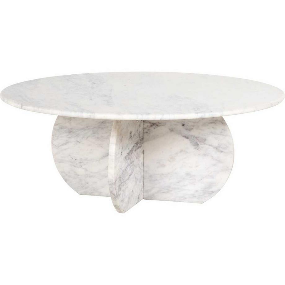 mutoni Couchtisch Holmes Marmor rund 90  