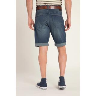 JP1880  Bermuda di jeans leggeri con vestibilità normale e taglio a cinque tasche, fino alla tg. 72 