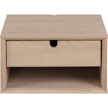 Table de chevet Stavanger blanc 37x32x21