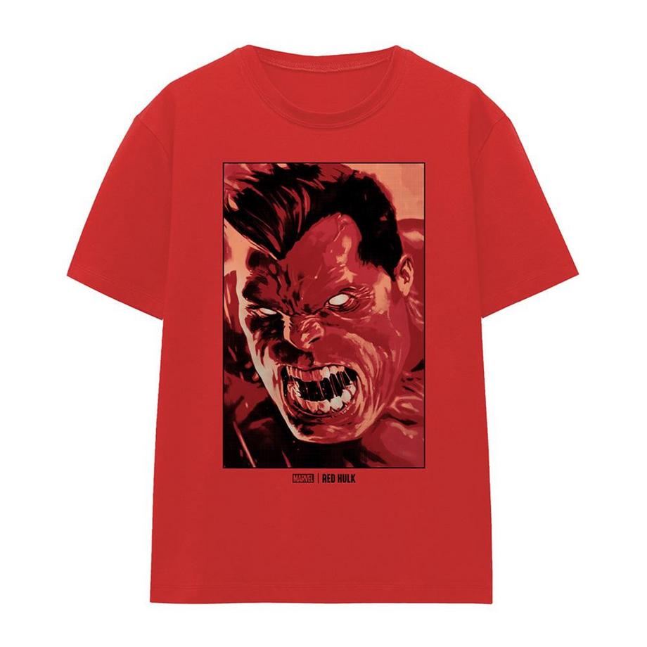MARVEL Red Hulk T-shirt à Imprimé Graphique  