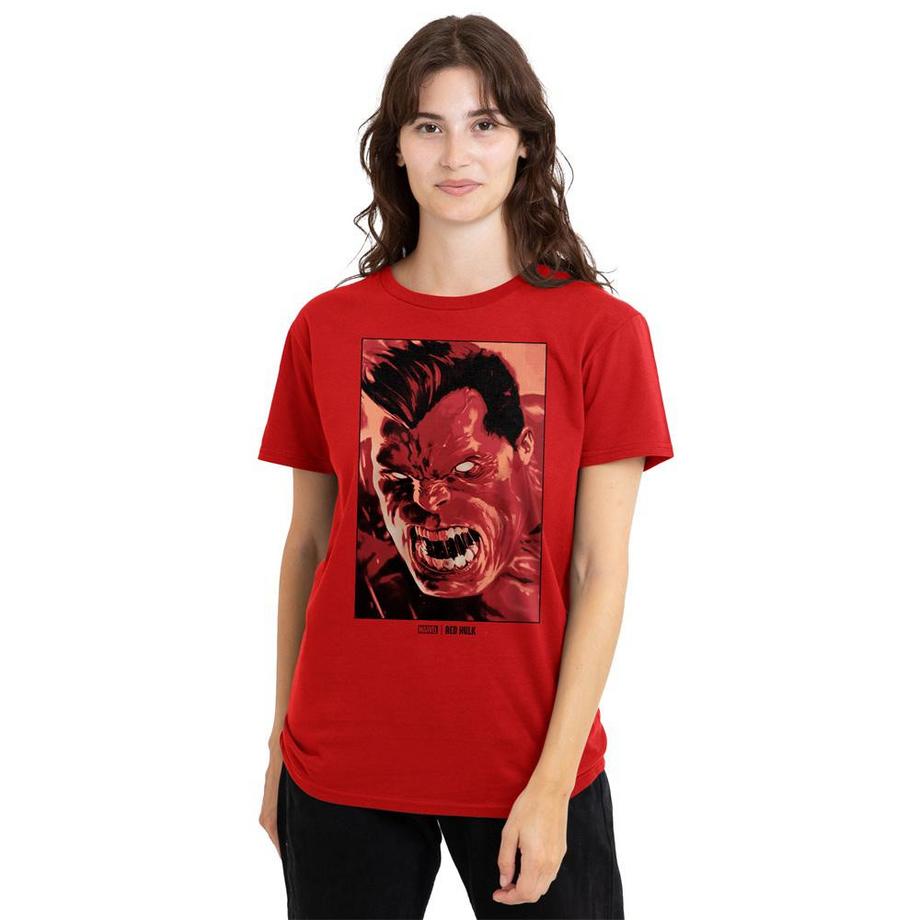 MARVEL Red Hulk T-shirt à Imprimé Graphique  