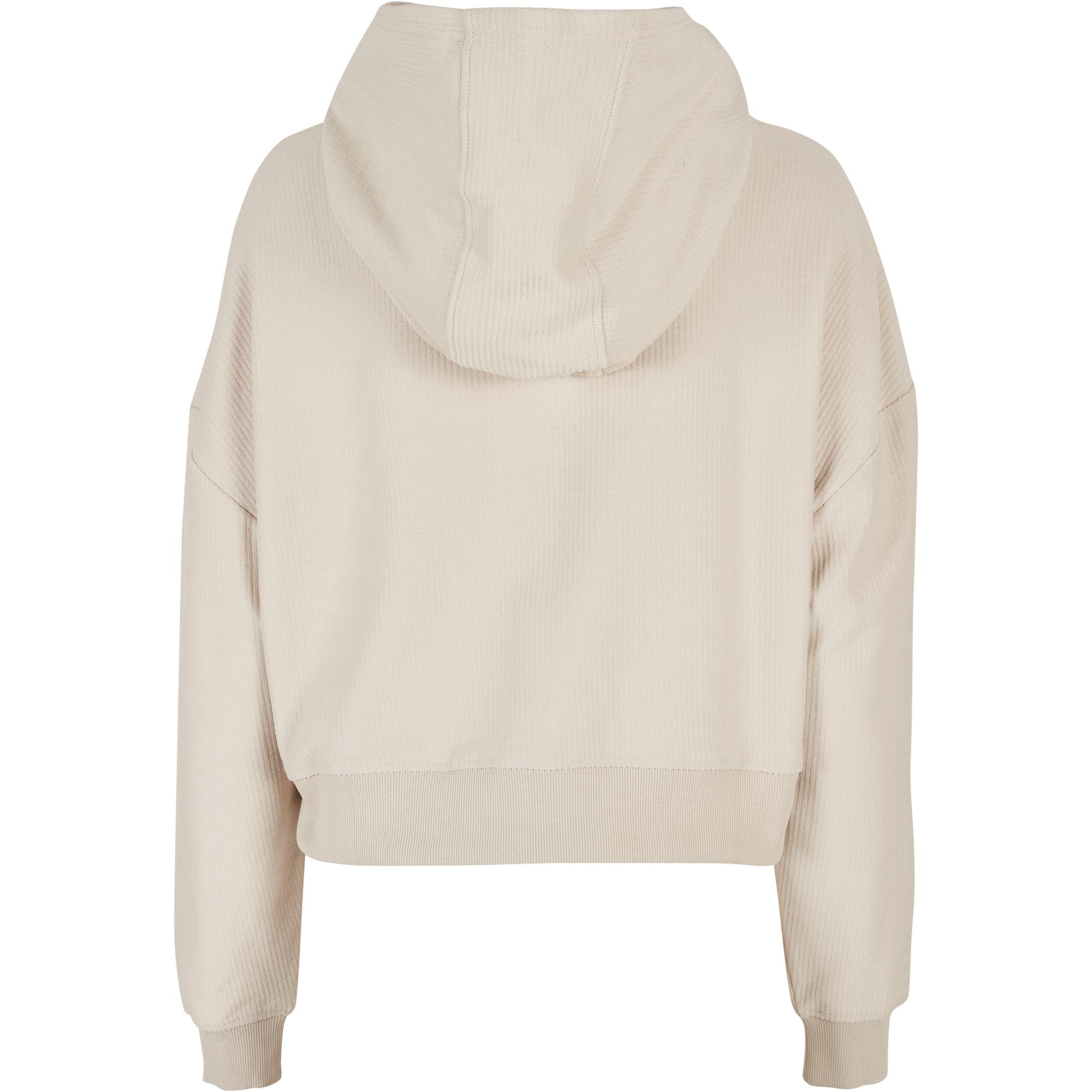 URBAN CLASSICS  sweatshirt à capuche côtelé court oversized gt 