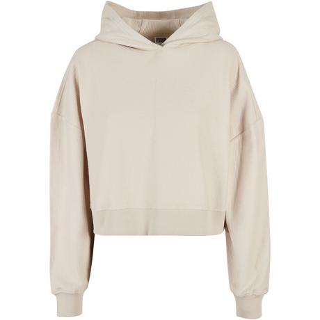 URBAN CLASSICS  sweatshirt à capuche côtelé court oversized gt 