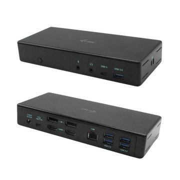 C31QUATTRODOCKPDCH replicatore di porte e docking station per notebook Cablato USB 3.2 Gen 1 (3.1 Gen 1) Type-C Nero