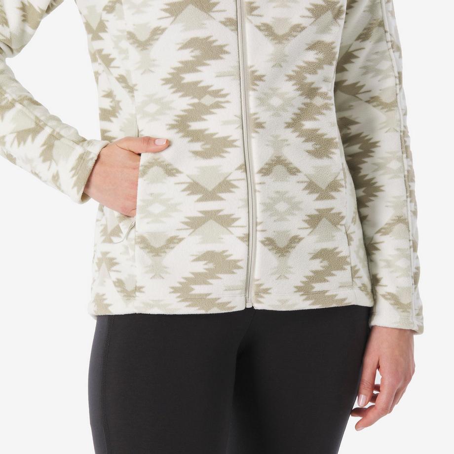 QUECHUA MH 500 Giacca in pile con cerniera intera  