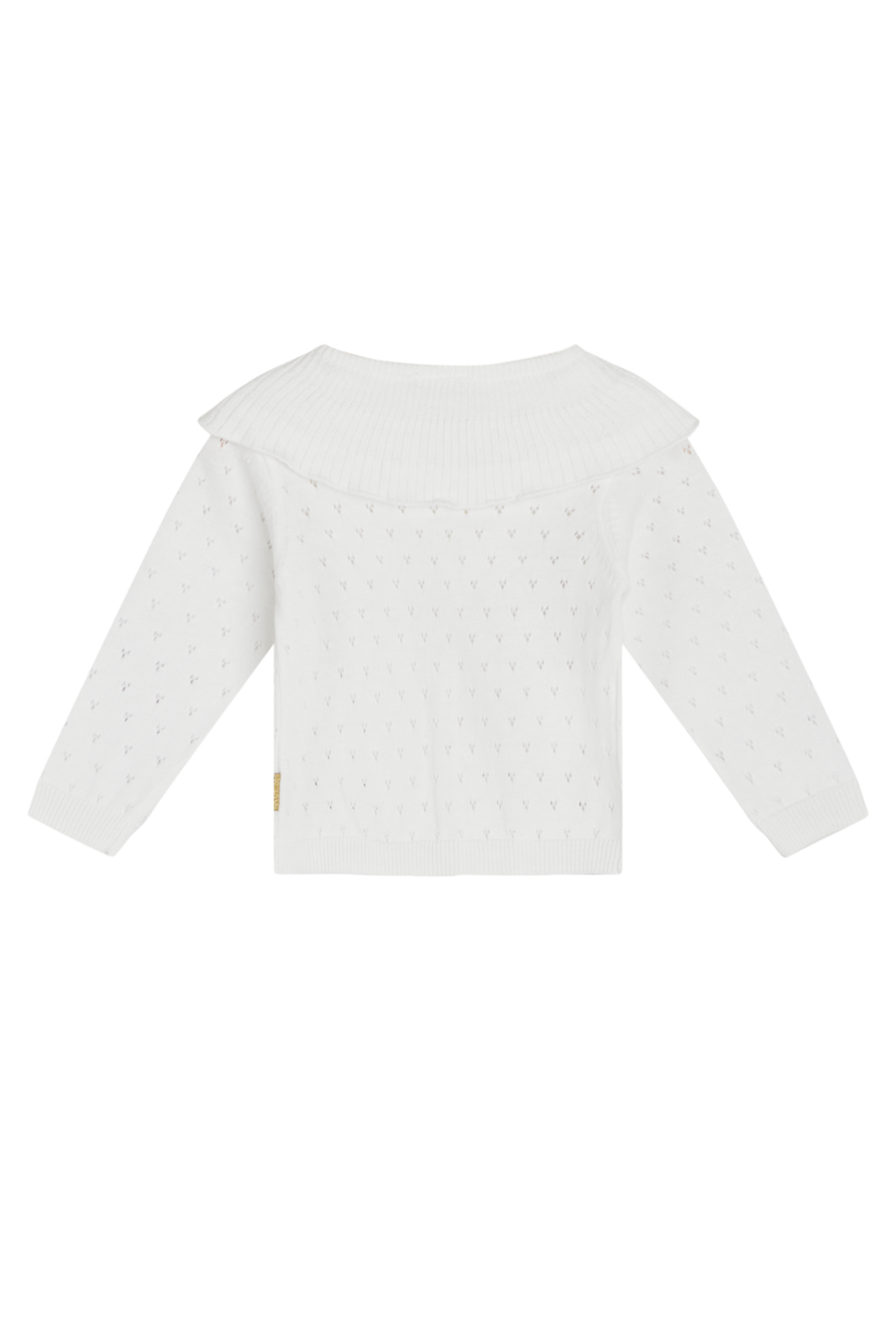 Hust and Claire  Kinder Strickjacke Pen white 