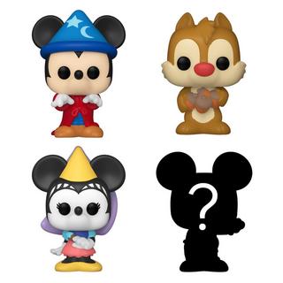 Funko  FUNKO BITTY POP! 4 Pack Disney Mickey : Sorcerer 