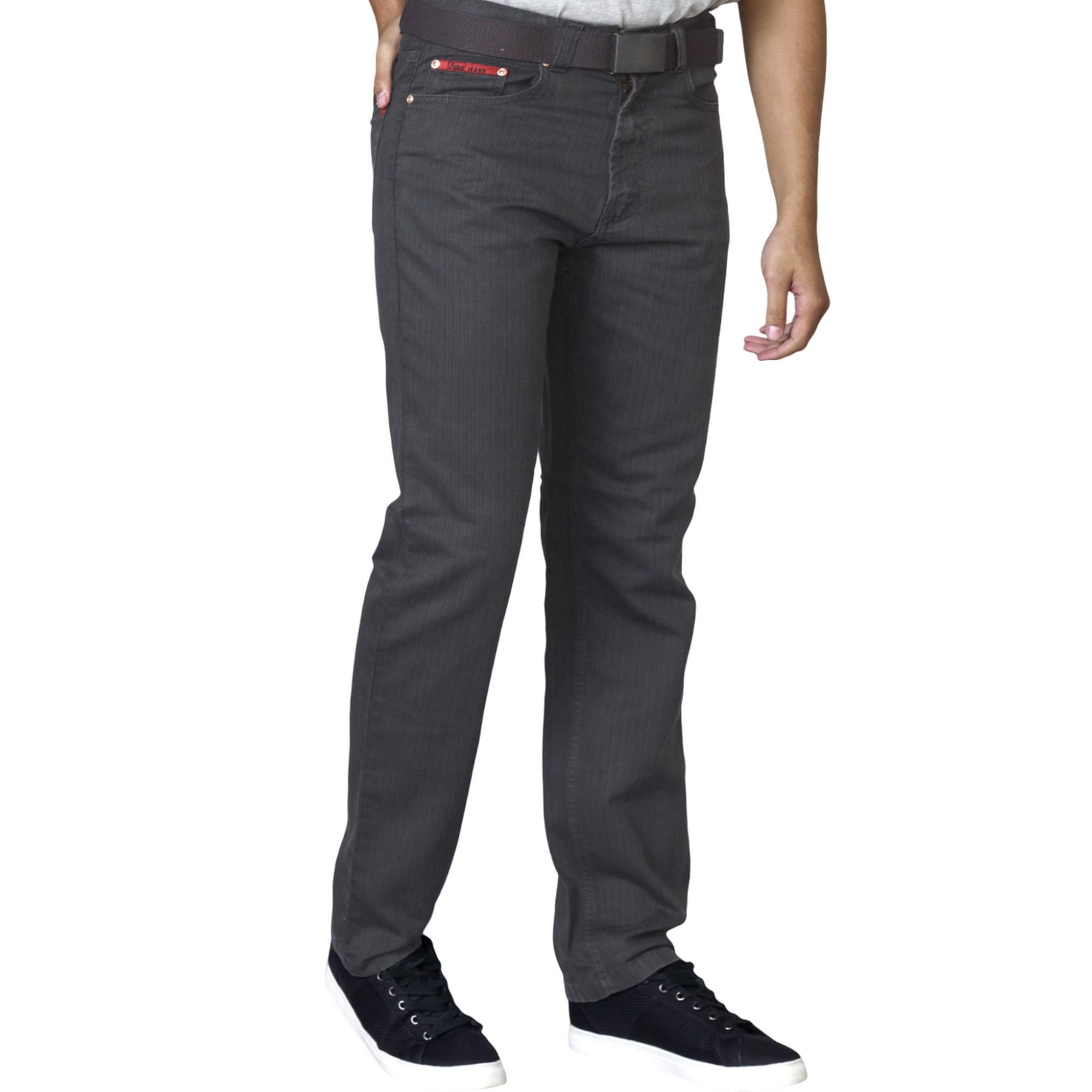 Duke Kingsize Canary Bedford Cord Pantaloni con Cintura  