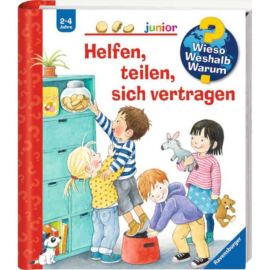 Wieso? Weshalb? Warum? junior, Band 66: Helfen, teilen, sich vertragen Rübel, Doris; Rübel, Doris (Illustrationen) Couverture rigide 