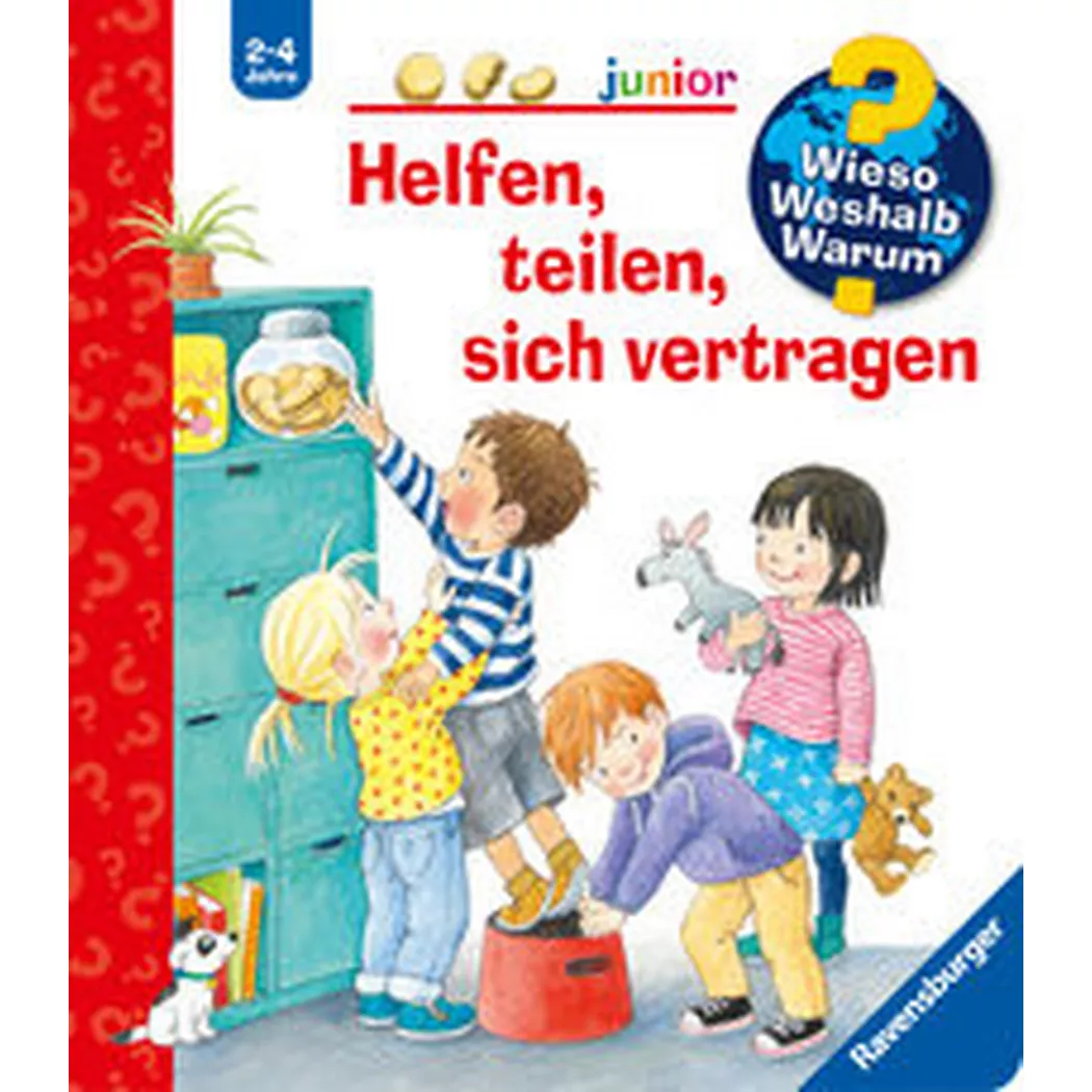 Ravensburger - Wieso? Weshalb? Warum? junior, Band 66: Helfen, teilen, sich vertragen, Rübel, Doris; Doris (Illustrationen)