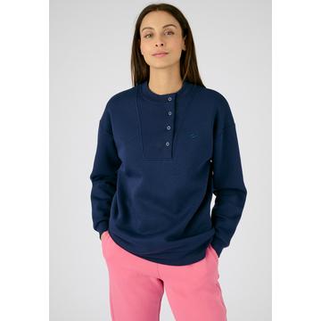 Sweat-shirt finitions bord-côtes Thermolactyl