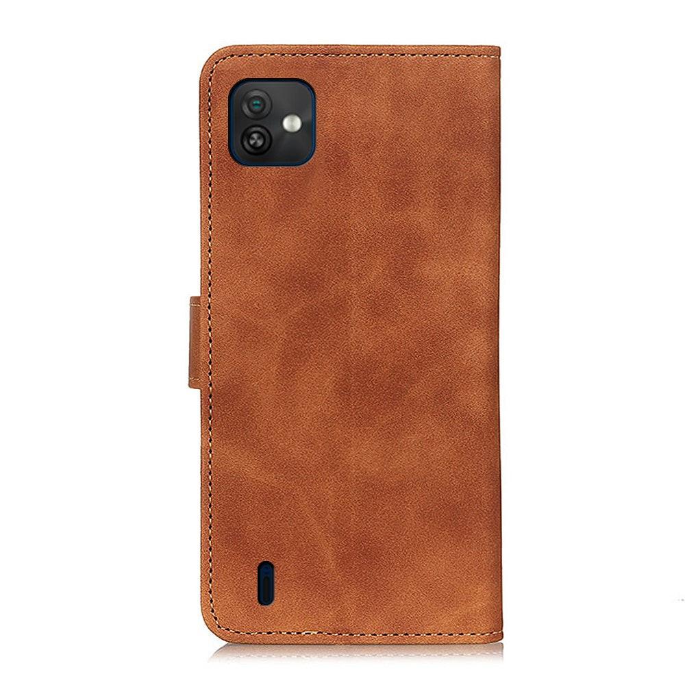 Cover-Discount  Wiko Y82 - Custodia In Pelle 