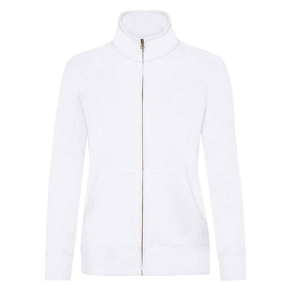 Image of Sweatjacke Damen Weiss 34