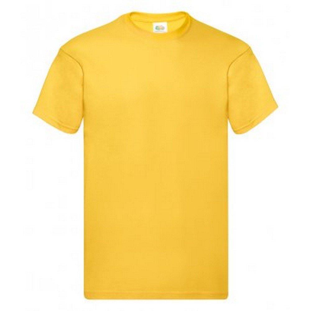 Image of Screen Stars Original Tshirt, Kurzarm Herren Gelb Bunt S
