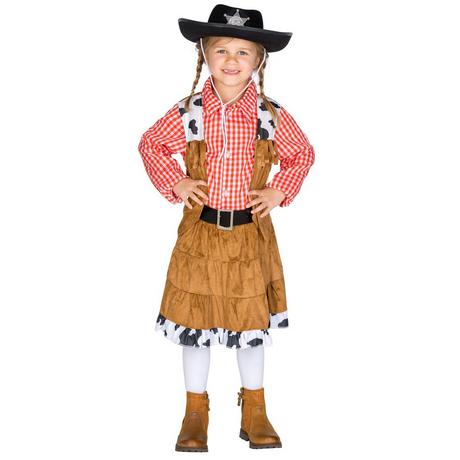 Tectake  Costume da bambina/ragazza Cowgirl Texas 